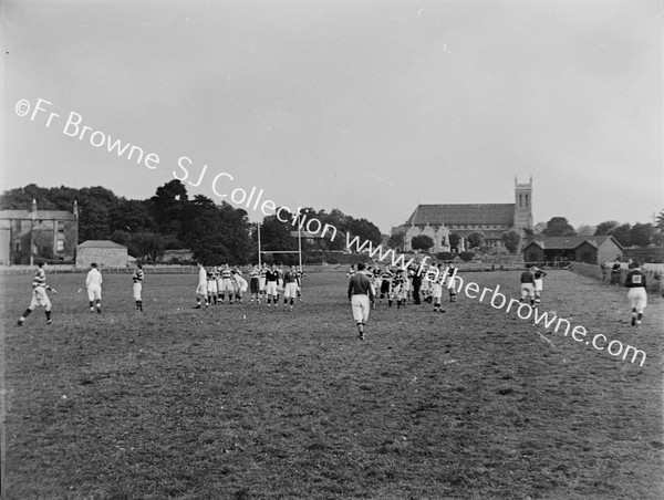 RUGBY AT DONNYBROOK  BELVEDERE COLLEGE SCT